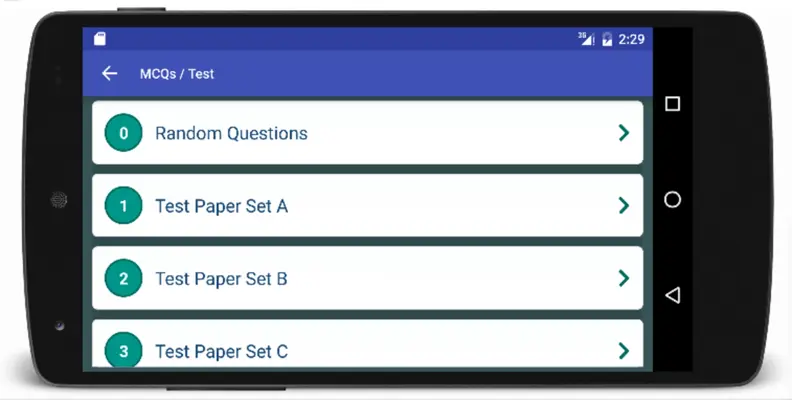 Constitution Of India android App screenshot 1